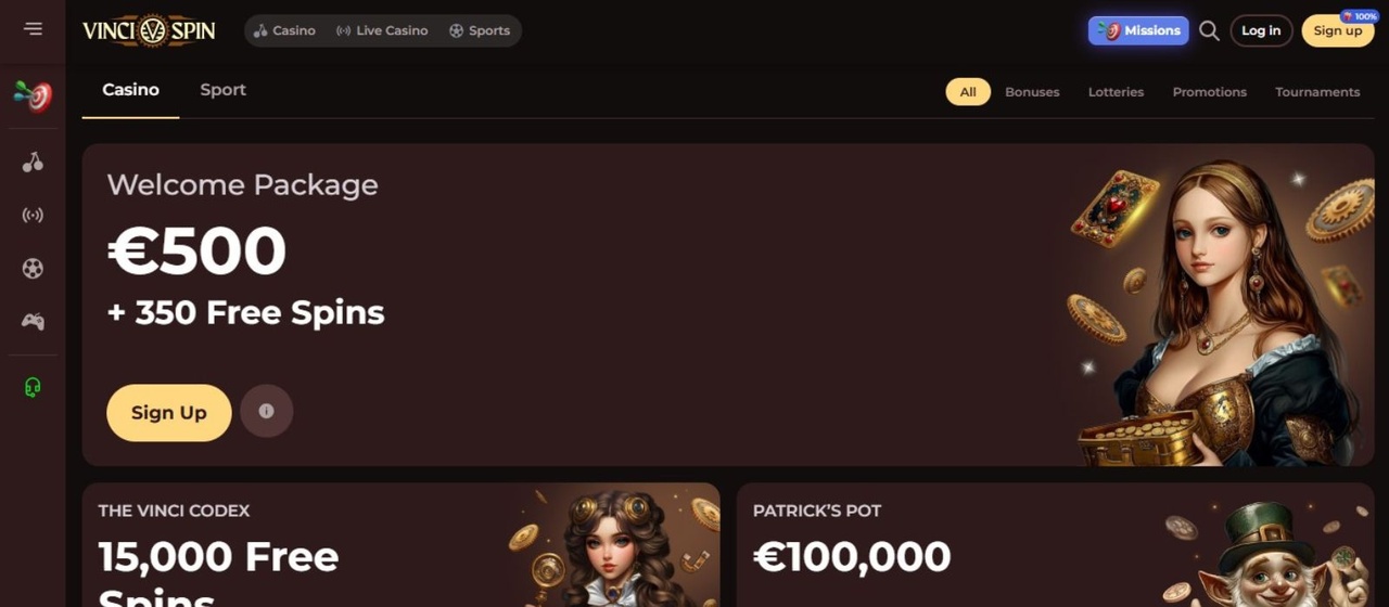 Vincispin Casino Casino